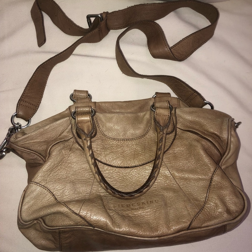 Liebeskind Leather Handbag with detachable crossbody strap